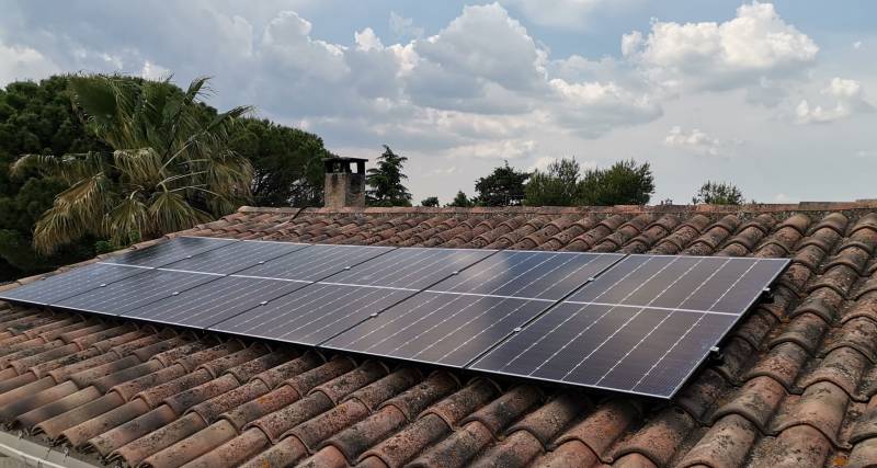Centrale photovoltaïque maison Bouches du Rhône ©Provence Eco Energie