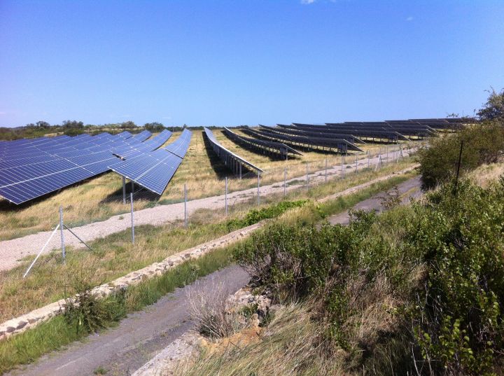 Centrale au sol installation photovoltaïque Bouches du Rhône ©Provence Eco Energie