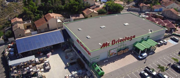 Monsieur bricolage Châteaurenard photovoltaïque Arles ©Provence Eco Energie